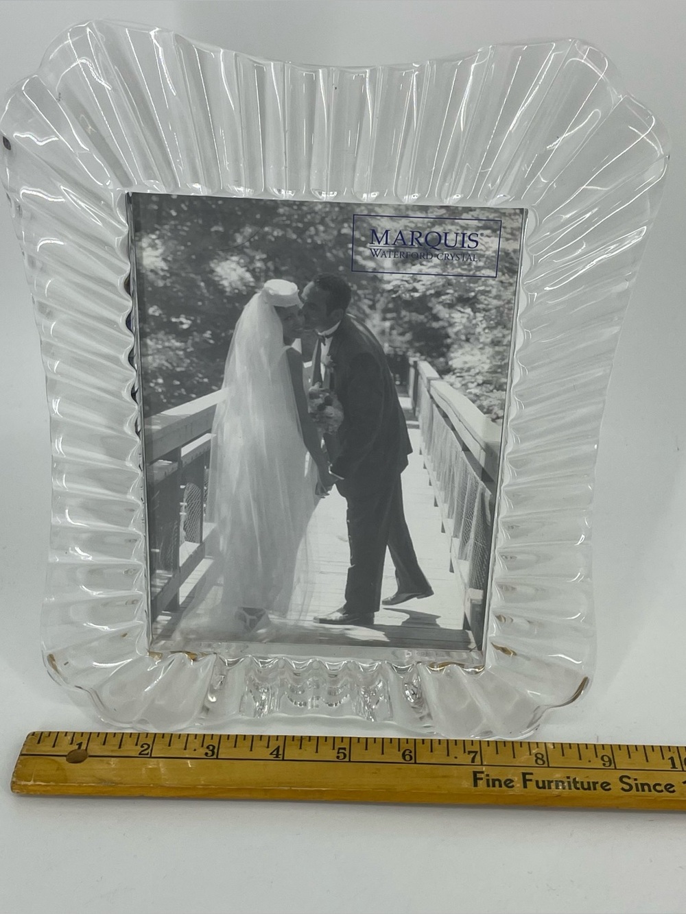 Marquis Waterford Easton Crystal Photo Picture Frame Made in Germany